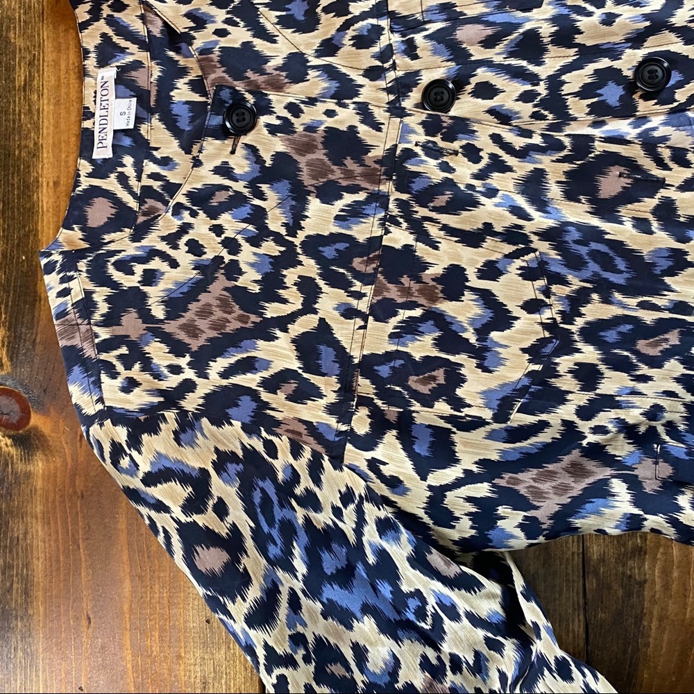 Pendleton Silk Cheetah Jacket - image 4